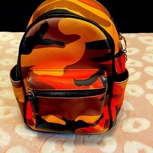 Camouflage teen backpack purse